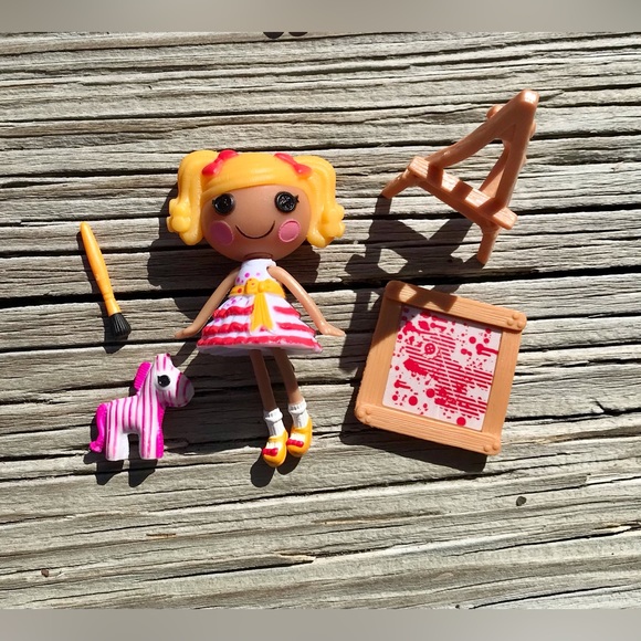 LALALOOPSY Mini Dolls Pets Accessories Playsets Crumbs Spot Pepper Toy Doll - Picture 13 of 15